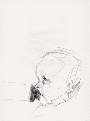 Skizze 'Anna', Rückseite, 1989