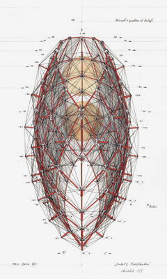 Zeichnung 'Oracle *2 Modifikation', 2002